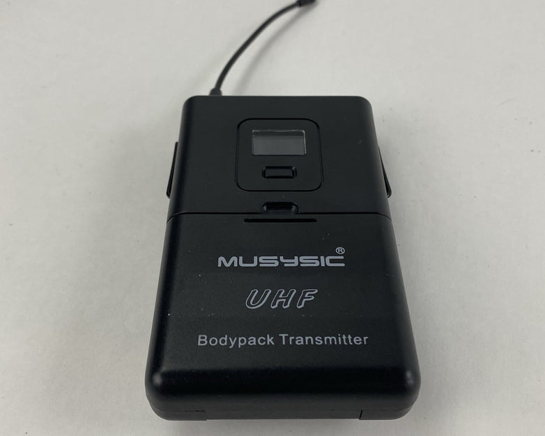 Musysic UHF Bodypack transmitter No Microphone Lot of 3