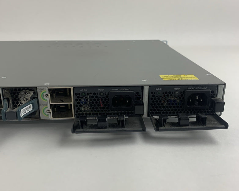 Cisco WS-C3850-12XS-S 12-Port SFP+ 10Gb Managed Switch Tested Reset 1xPSU