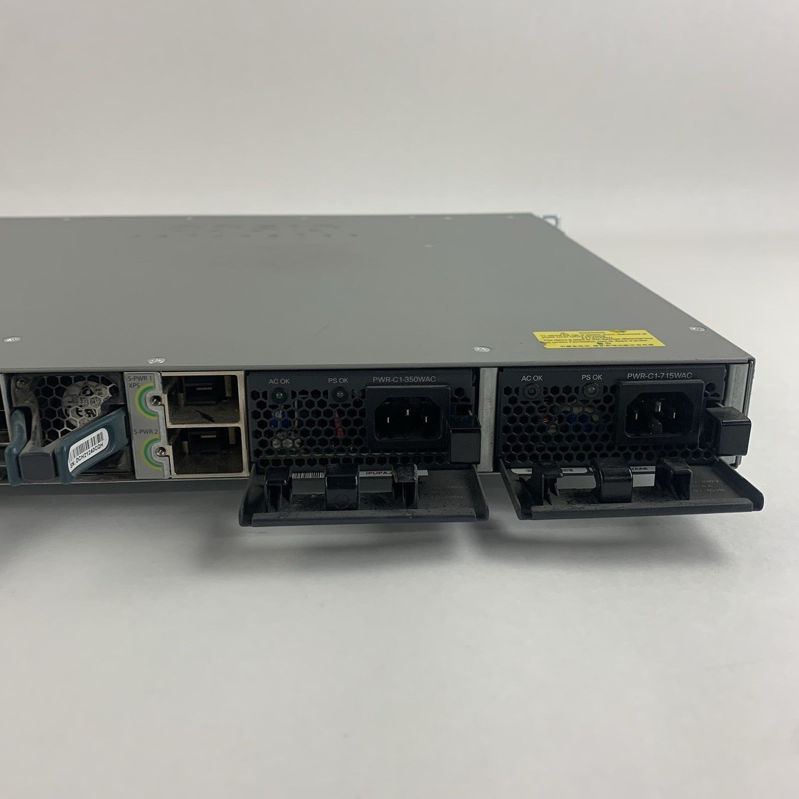 Cisco WS-C3850-12XS-S 12-Port SFP+ 10Gb Managed Switch Tested Reset 1xPSU7