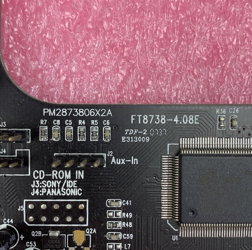 C-Media FT8738-4.08E 5.1 PCI Sound Card