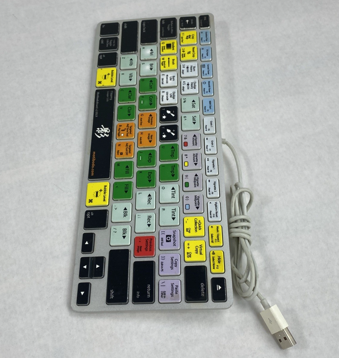 Apple A1242 Motibodoboard V2.00LR Adobe Lightroom keyboard