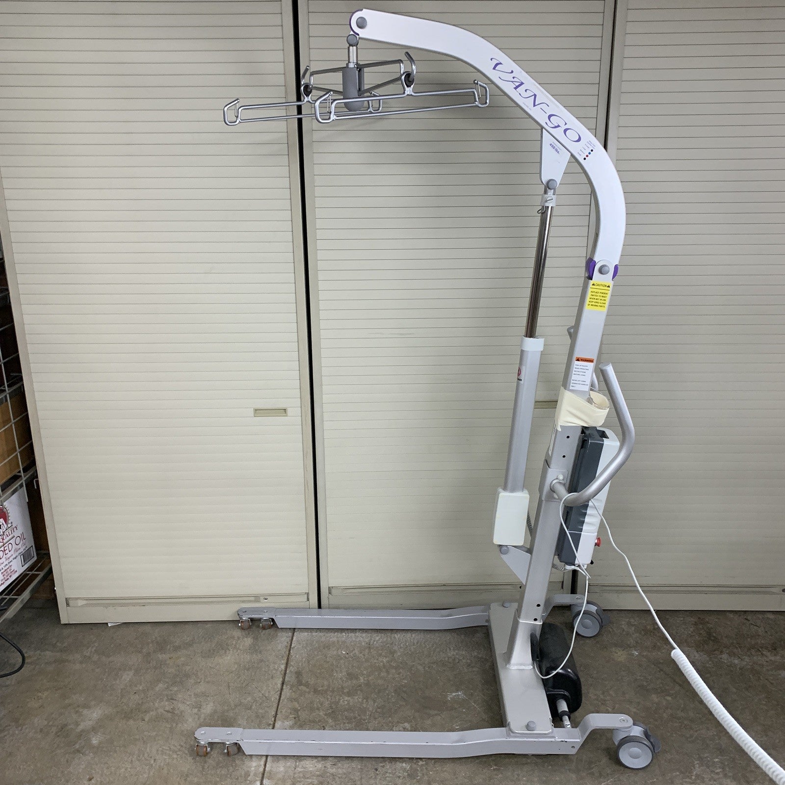 Vancare Inc Van-GO Lift Patient Positioner Powers On w/ Battery