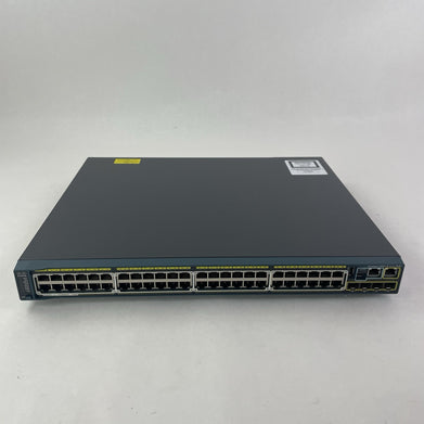 Cisco WS-C2960S-48FPS-L PoE+ Tested and Reset