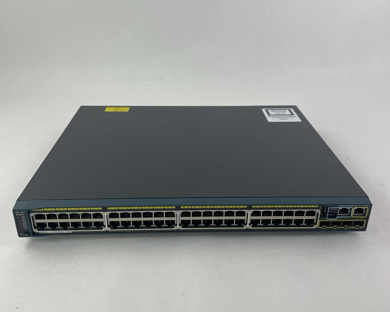 Cisco WS-C2960S-48FPS-L PoE+ Tested and Reset