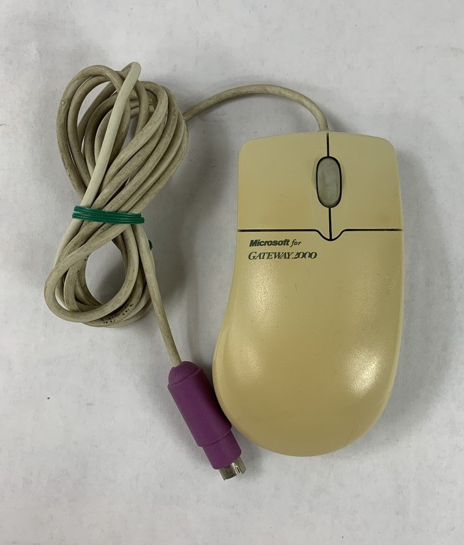 Microsoft Gateway IntelliMouse 97599 1.1A PS/2-Wired Ball Mouse (Lot of 2)5