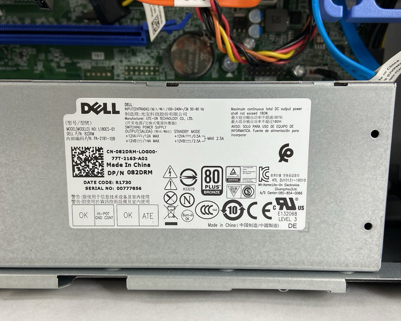 Dell Opriplex 5050 SFF Intel Core i5-6500 3.2GHz 8GB RAM No HDD No OS