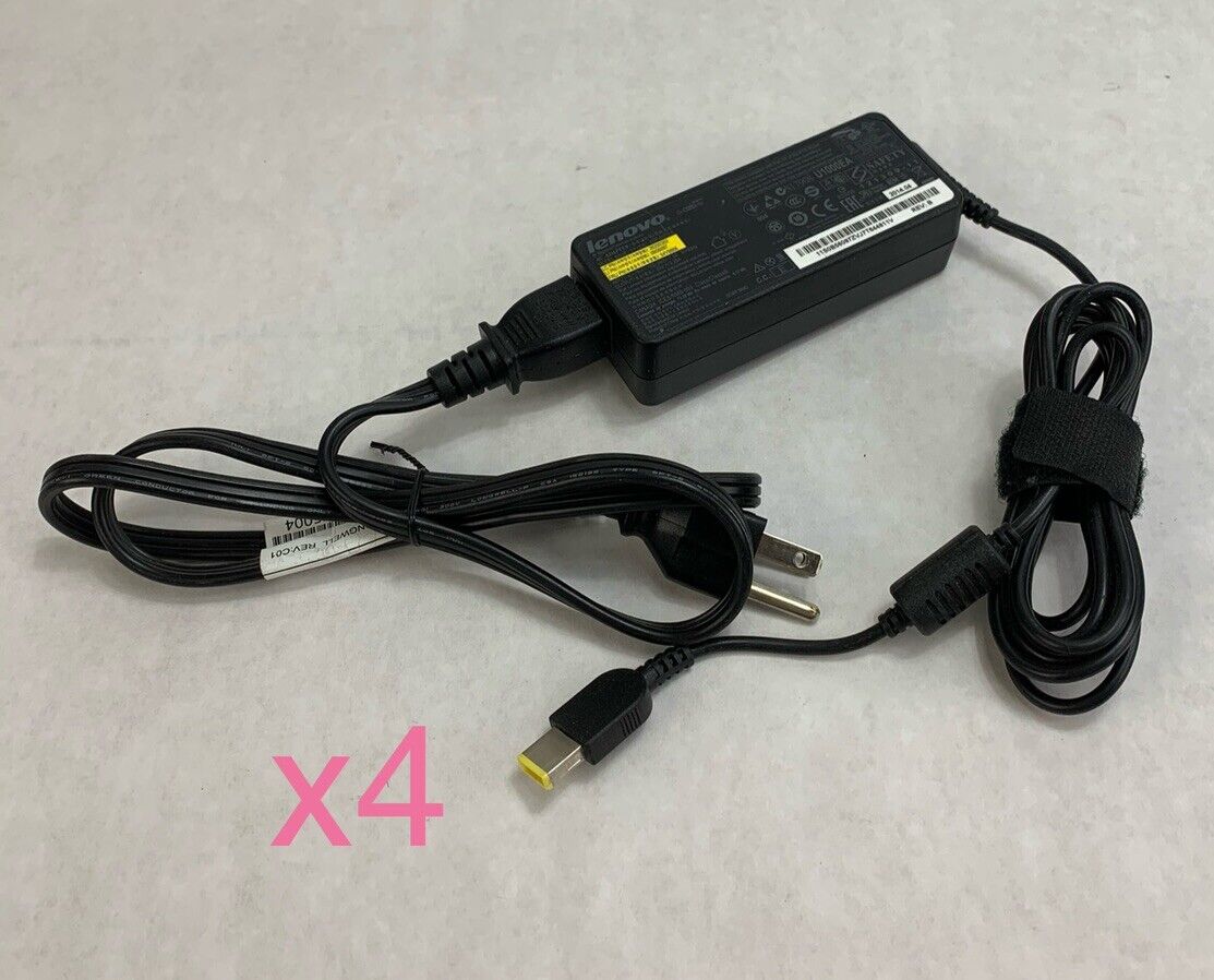 Lenovo ADP-65FD B 65W AC Adapter (Lot of 4)