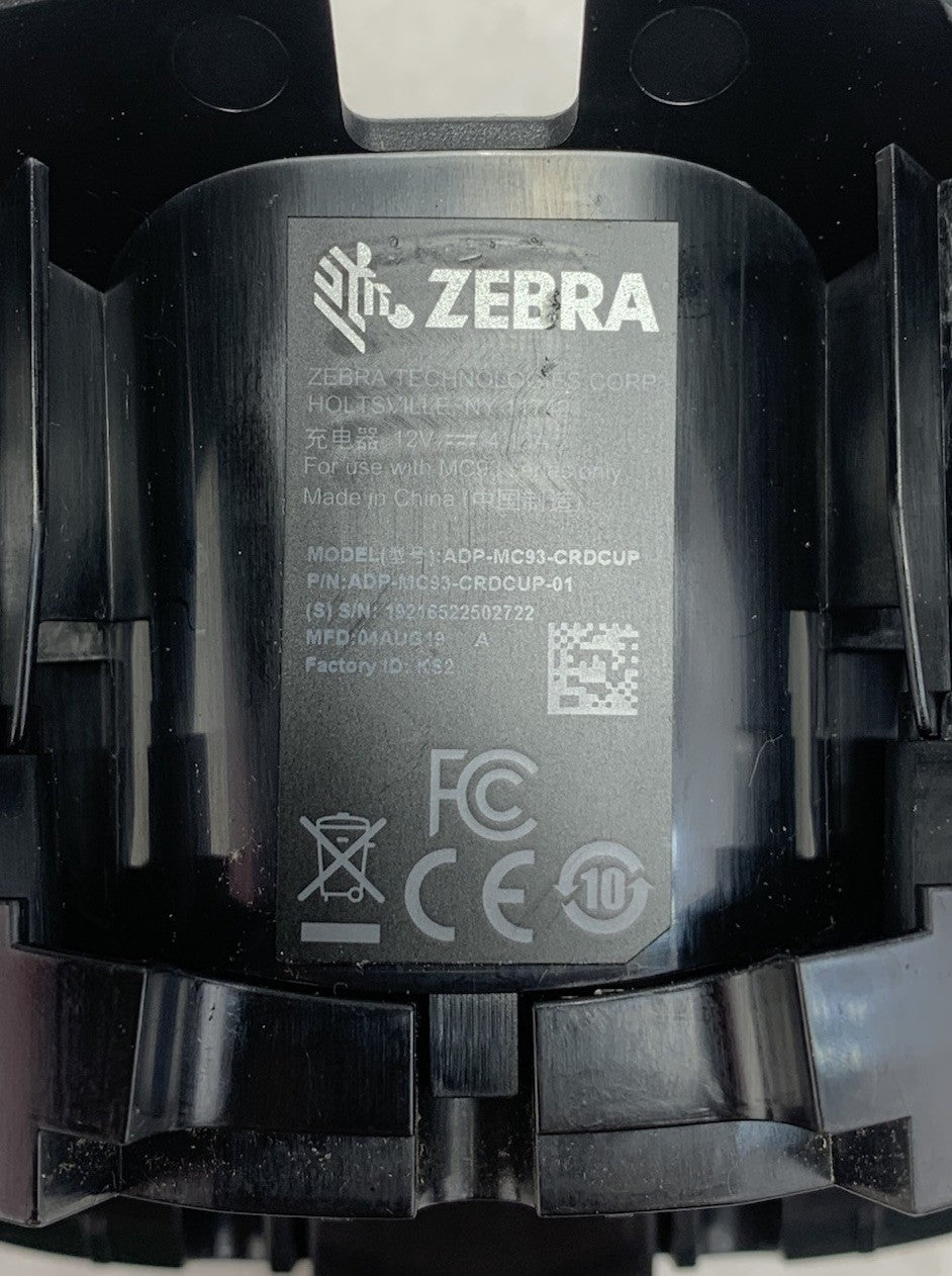 Zebra ADP-MC93-CRDCUP Single Slot Cradle Adapter7