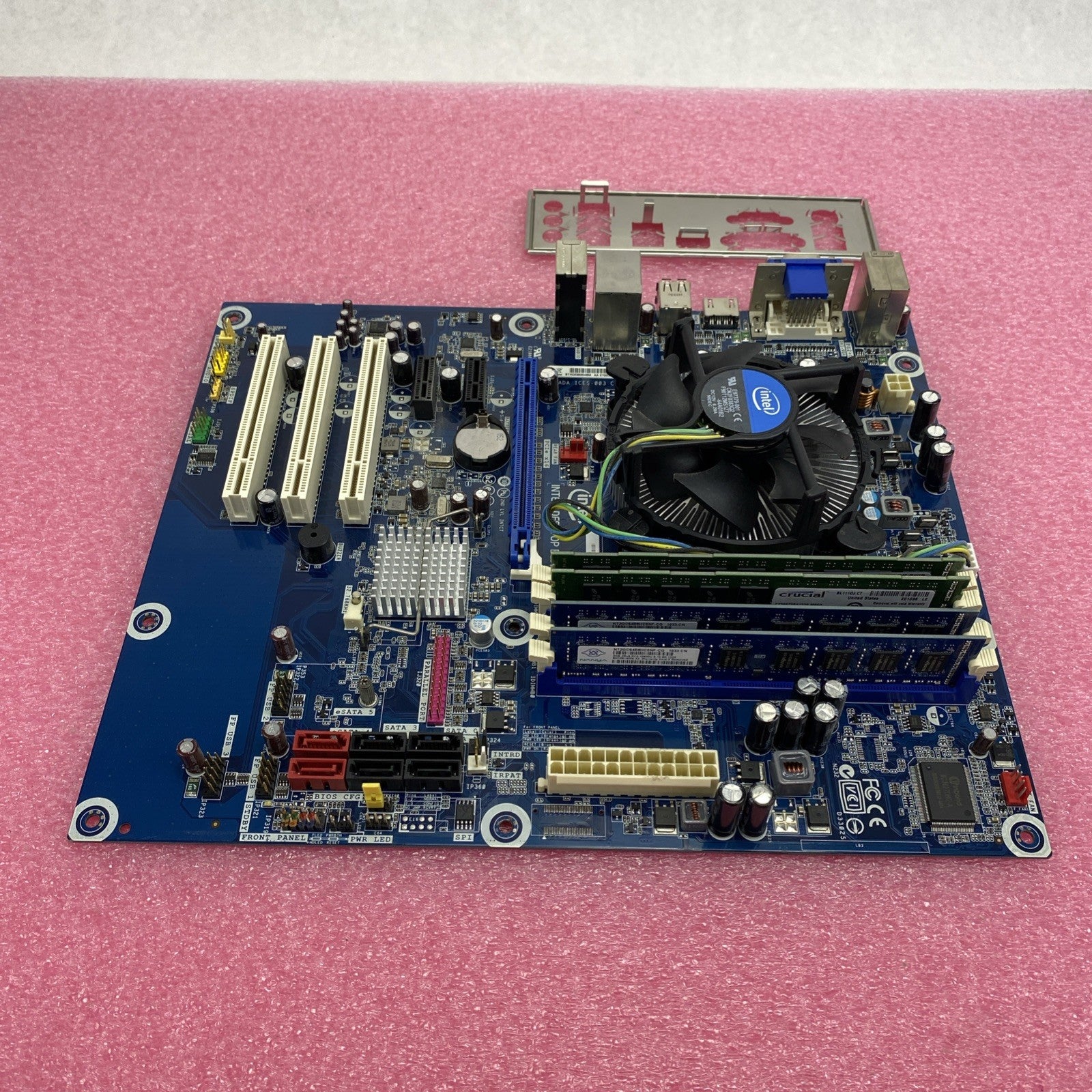 Intel DH55HC Motherboard Intel Core i5-650 3.2GHz 8GB RAM w/Shield