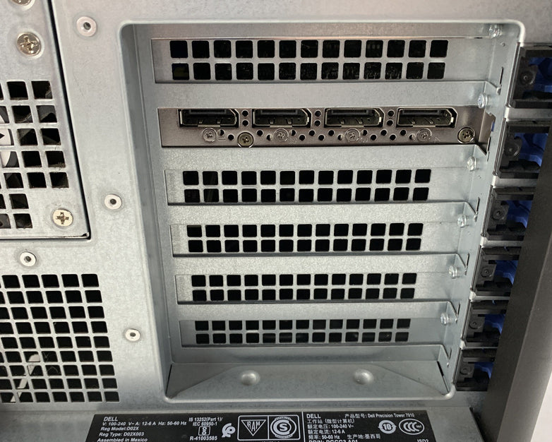 Dell Precision Tower 7910 Intel Xeon E5-2620V4 2.1 GHz 32 GB Ram No HDD No OS