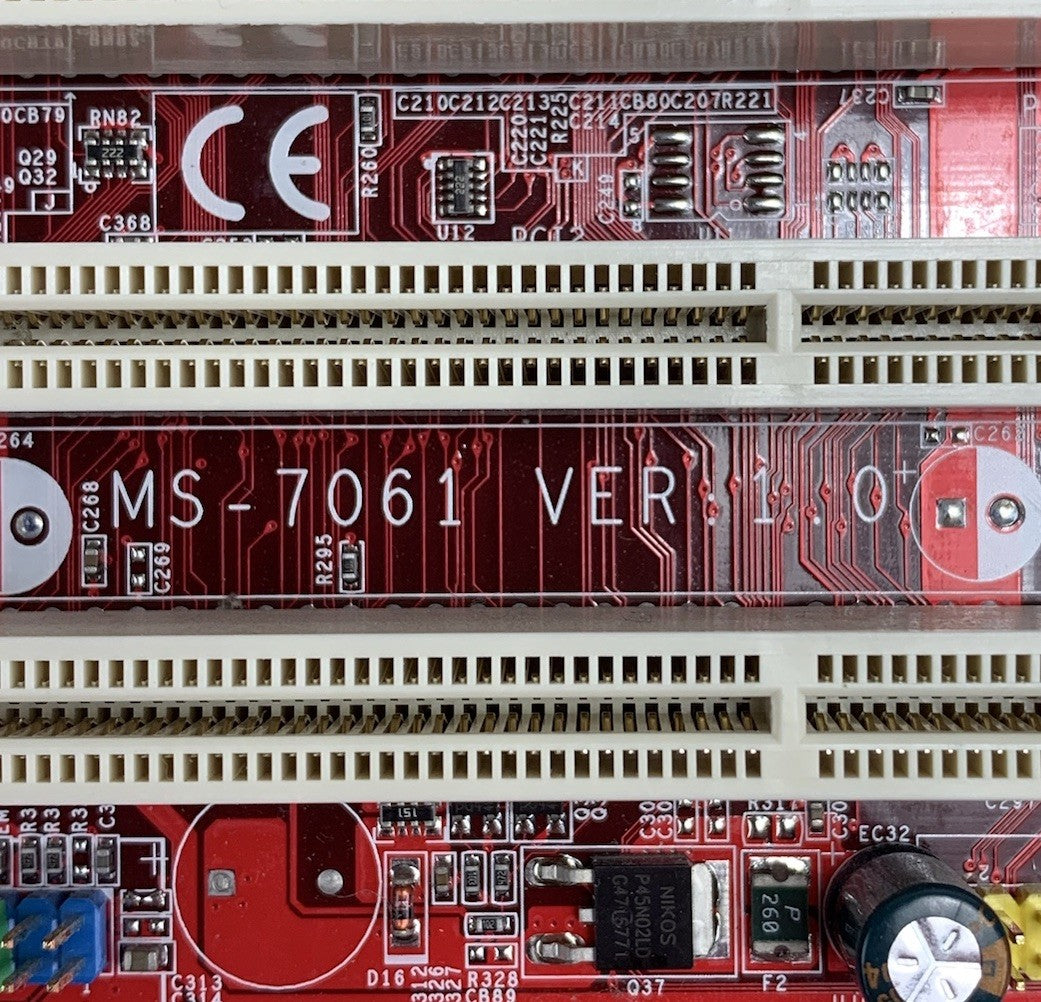 MSI KM400-8235 Motherboard AMD Sempron 2400+ 1.67GHz 2GB RAM No Shield