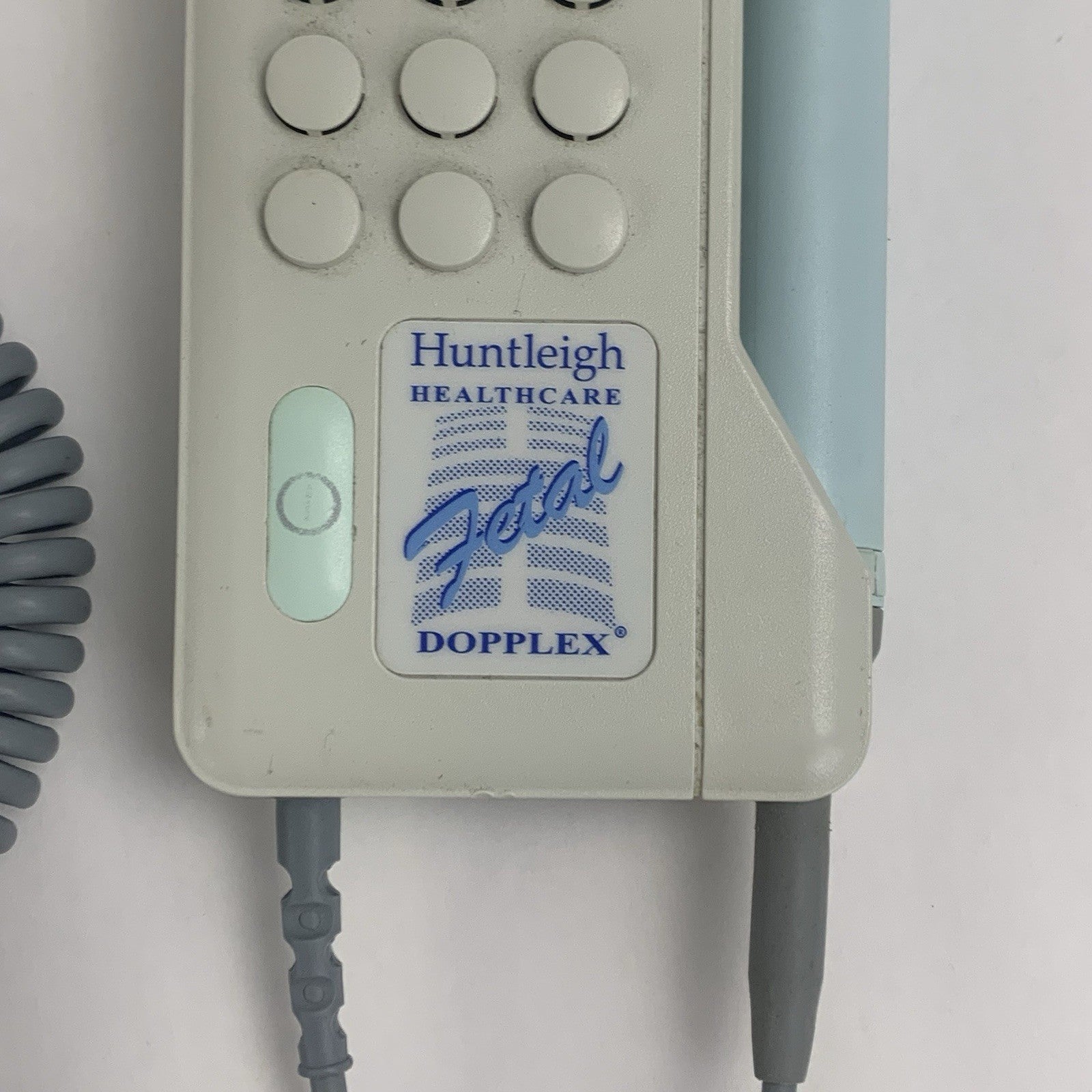Huntleigh Fetal Dopplex Handheld Instrument w/ Probe No Batts Untested3