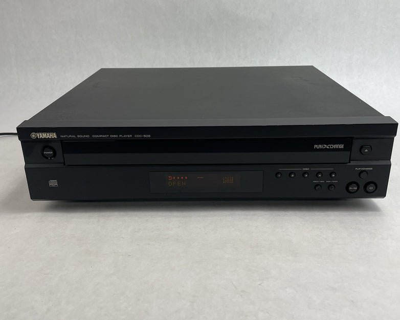 Yamaha CDC-502 CDC-506 Optical Out 5-Disc Changer CD Player Carousel Tested