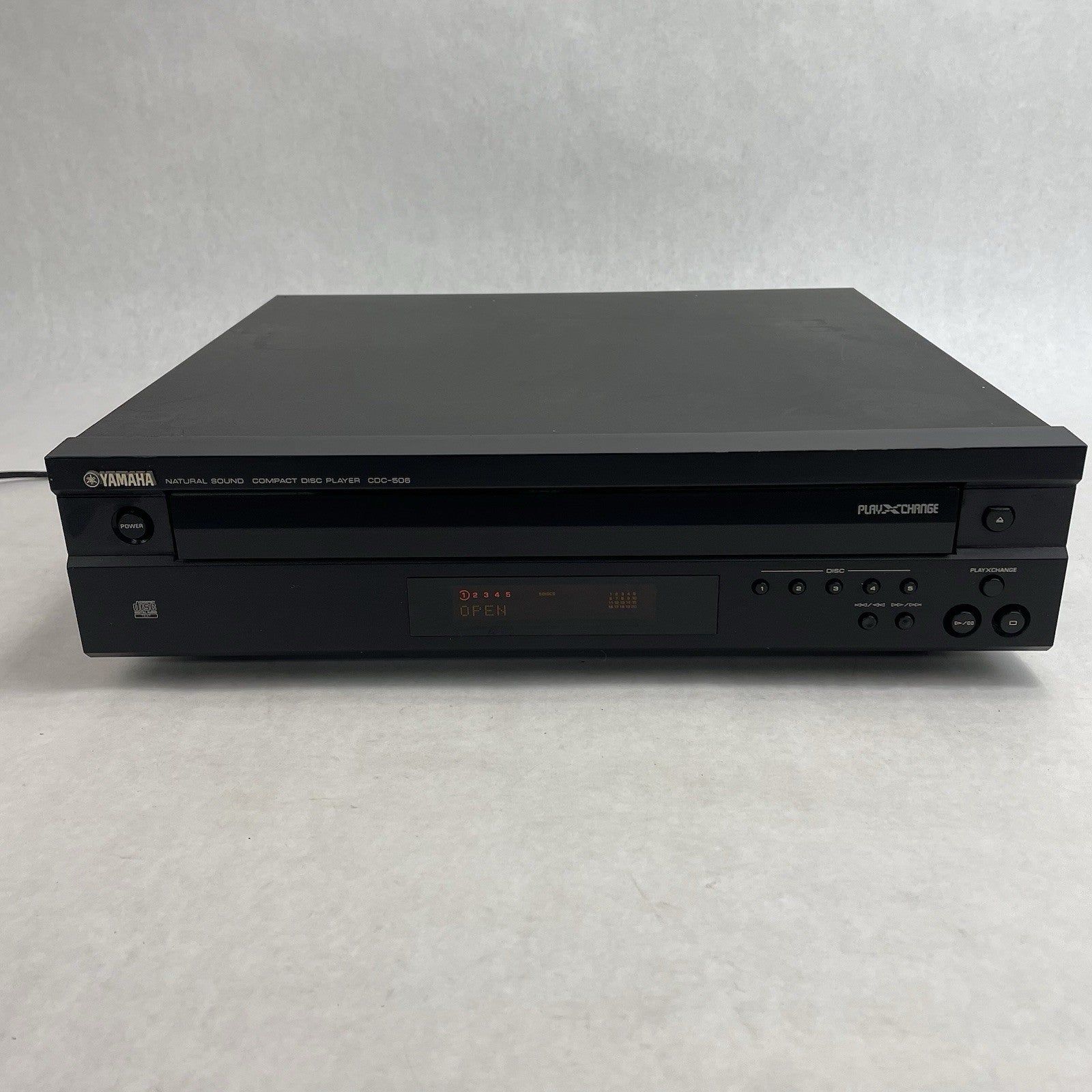 Yamaha CDC-502 CDC-506 Optical Out 5-Disc Changer CD Player Carousel Tested