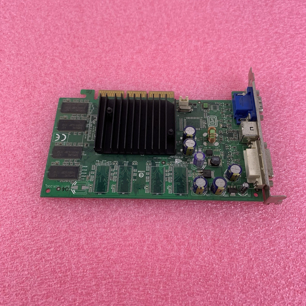 MSI MS-8911 AGP 8X Video Graphics Card - Untested1