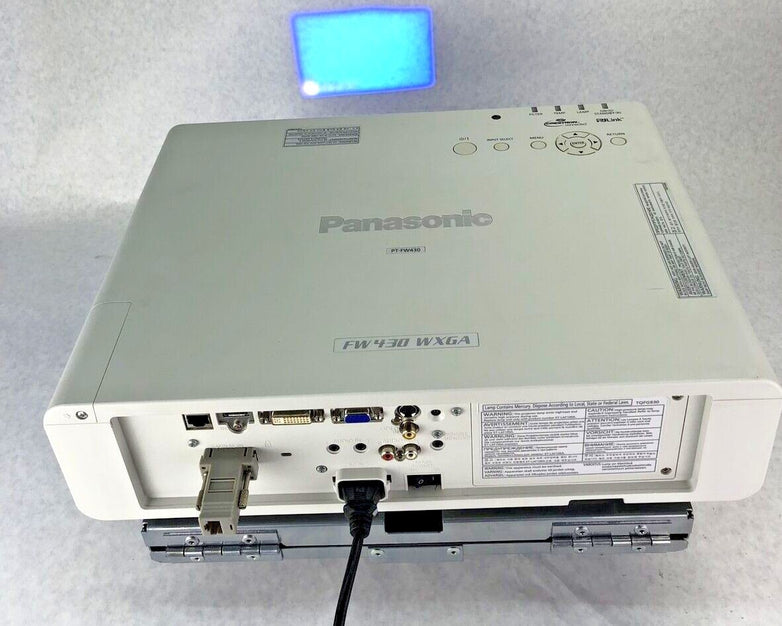 Panasonic PT-FW430U WXGA LCD Projector 2279 Lamp Hours & Peerless Mount Bundle