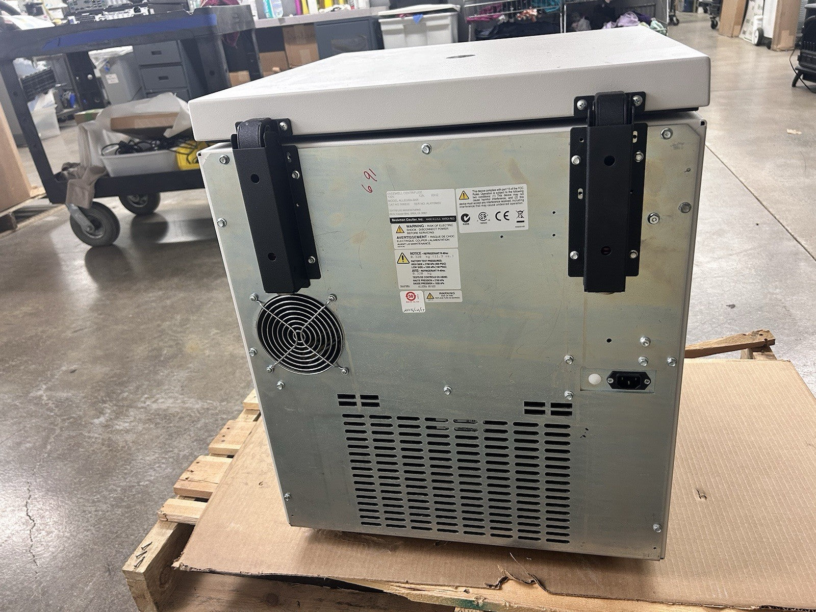 Beckman Allegra 6KR Refrigerated Centrifuge w/ Bucket Rotor - Parts or Repair