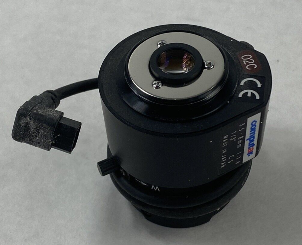 Lot of 6 Computar 3.5-8mm 1:1.4 1/3" CS CCTV Camera Lens CS Mount Japan