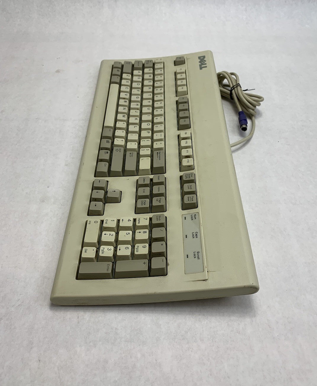 Dell AT101W PS/2 Wired Mechanical Vintage Keyboard