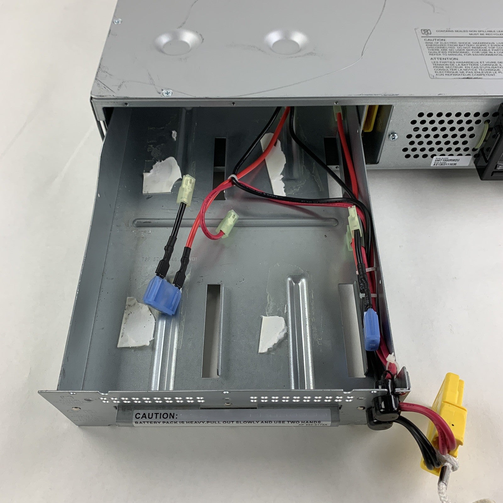 APC SmartUPS SMT1500RM2U 2U Rack Mount No Network Card No Battery No Faceplate