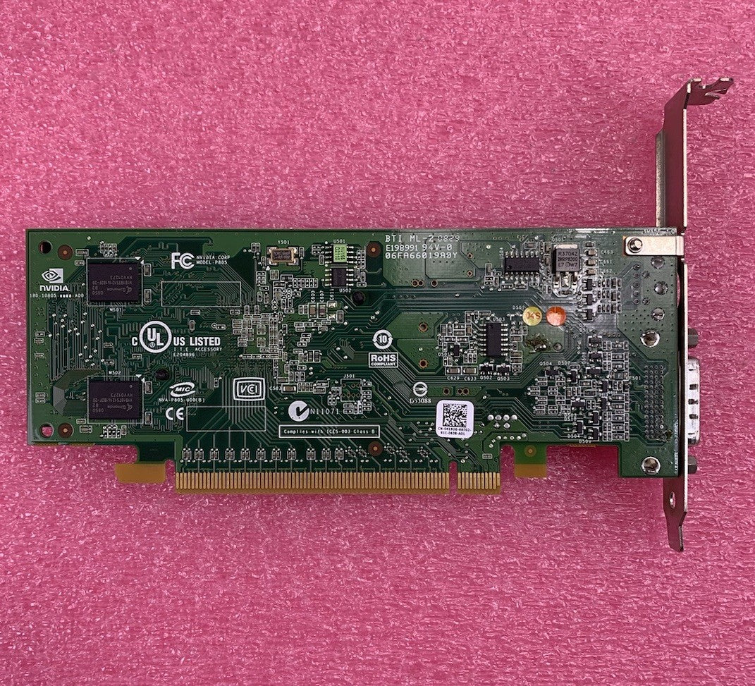 Nvidia Geforce 9300 256MB Video Graphics Card Short and Long Bracket (Lot of 2)