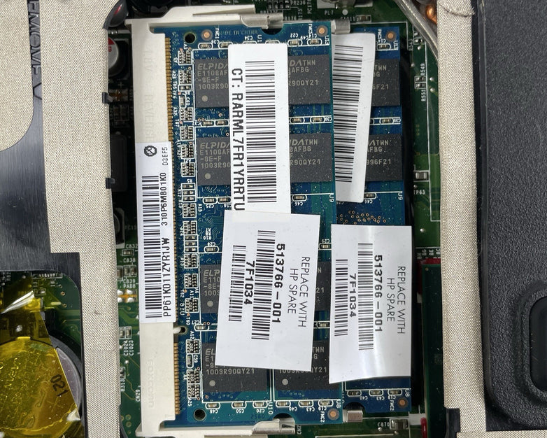 HP G71 NoteBook 16.9" Core 2 Duo t6600 2.20 GHz 4 GB RAM No SSD/OS/AC/Battery