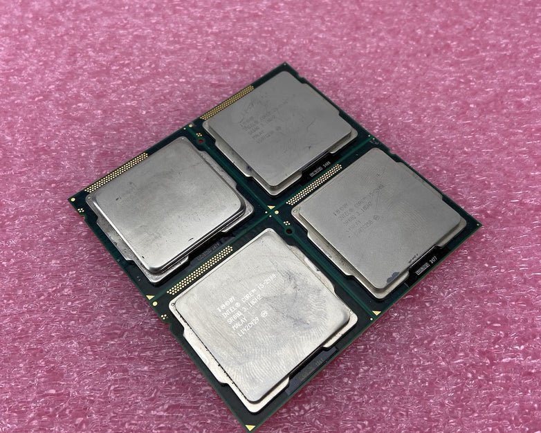 Lot of 4 Intel Core i5-2400 SR00Q 3.1GHz Desktop CPU
