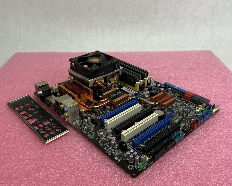 ASUS M3A34-MVP Deluxe Motherboard AMD Phenom 9550 Quad Core 2.2GHz 8GB RAM