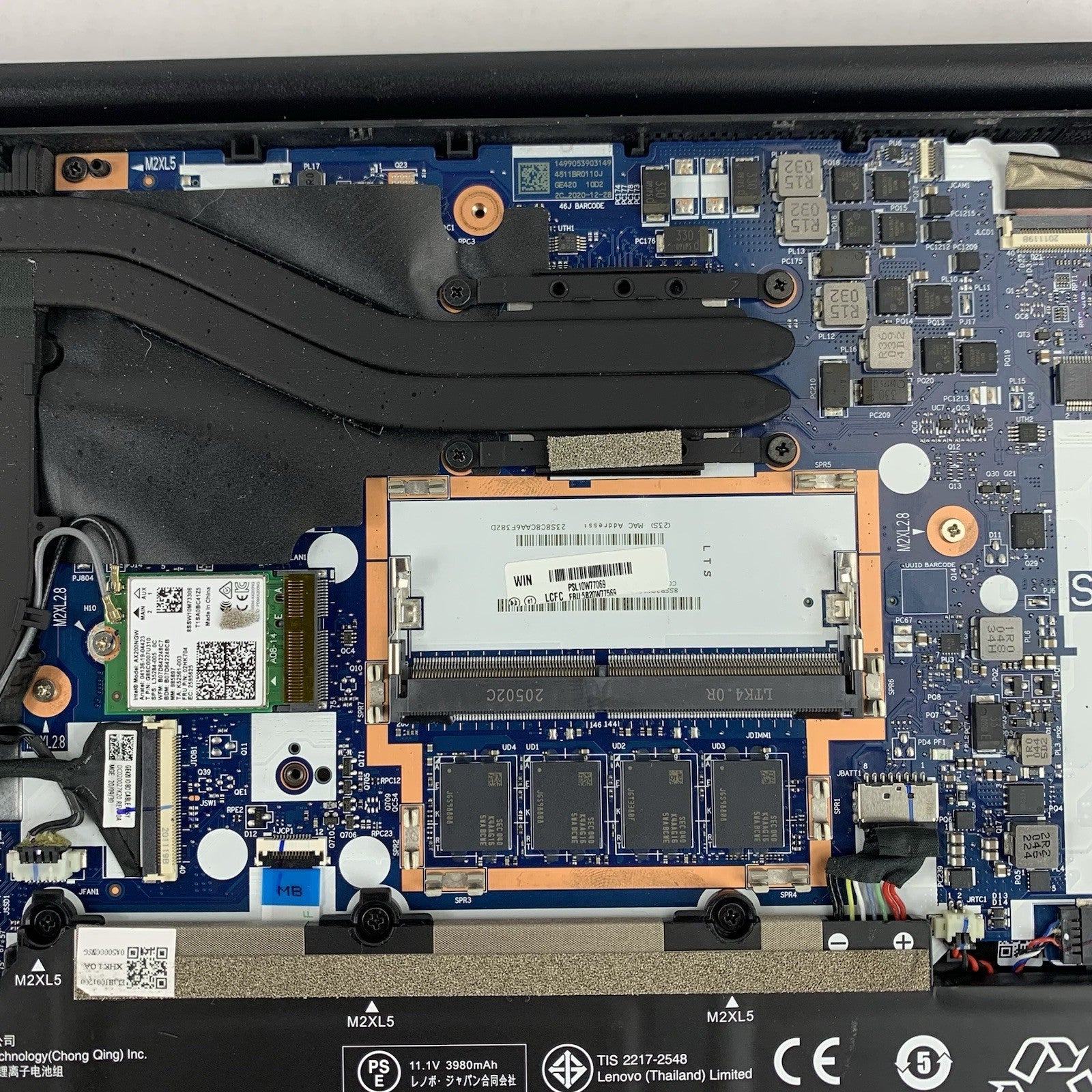 Lenovo ThinkPad E14 Gen 2 Ryzen 5 4500U 2.375 GHz 8 GB Ram No OS/SSD/AC/Pagedown13