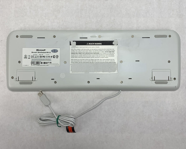 Microsoft 1366 Wired Keyboard 400 v1.0 USB-Wired Keyboard