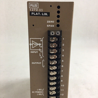 Ris SC-1372-323-3P Isolated Rtd Transmitter 4-20MA 115 VAC 4W 200 Ohm Untested