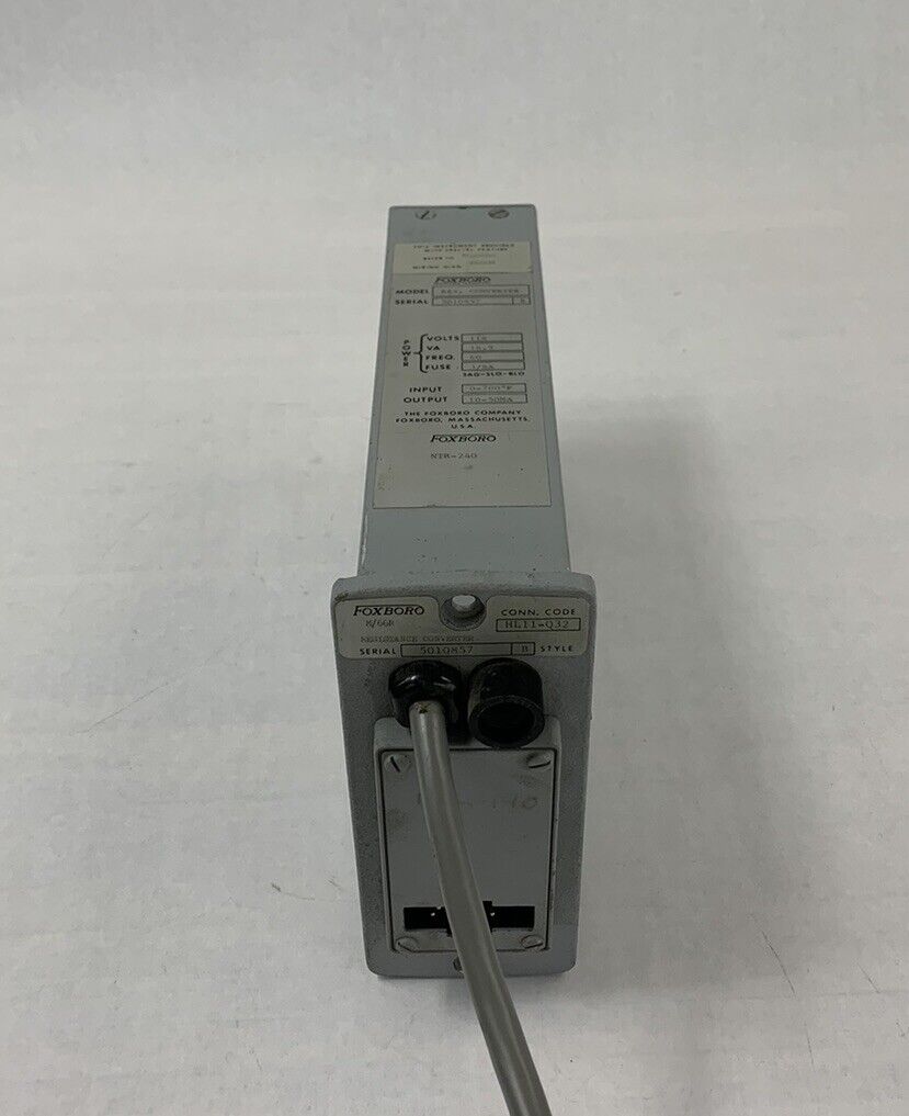FoxBoro M/66R Resistance Converter NTR-240