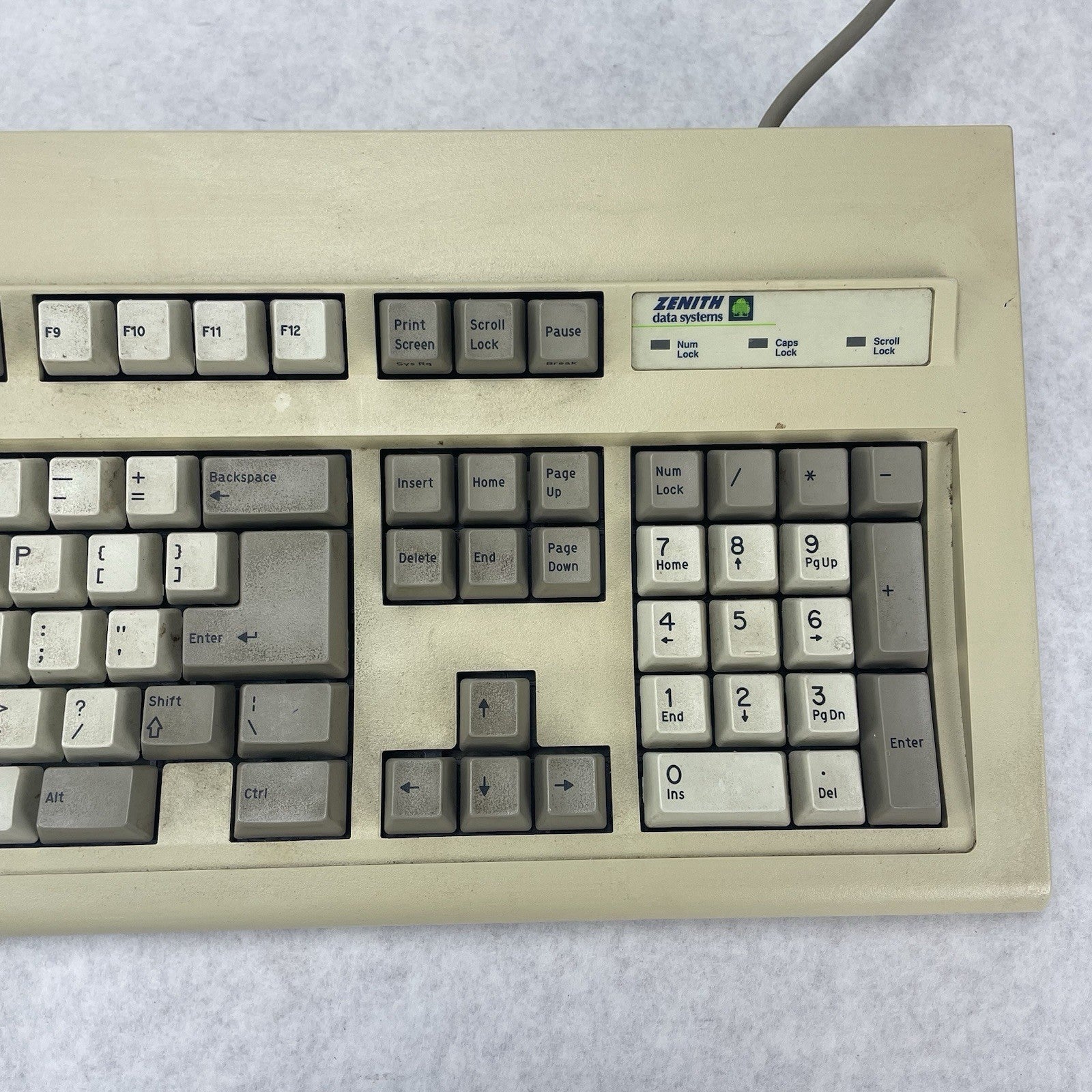 Zenith ZKB-3 163-86US GJK101RX-5 Vintage Mechanical Keyboard  Untested3