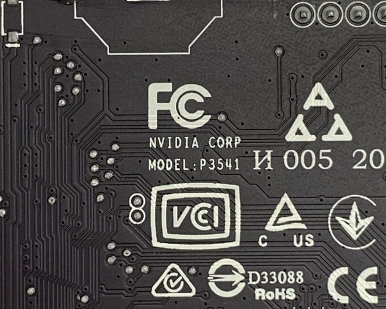Nvidia P3541 Carrier Card - Untested
