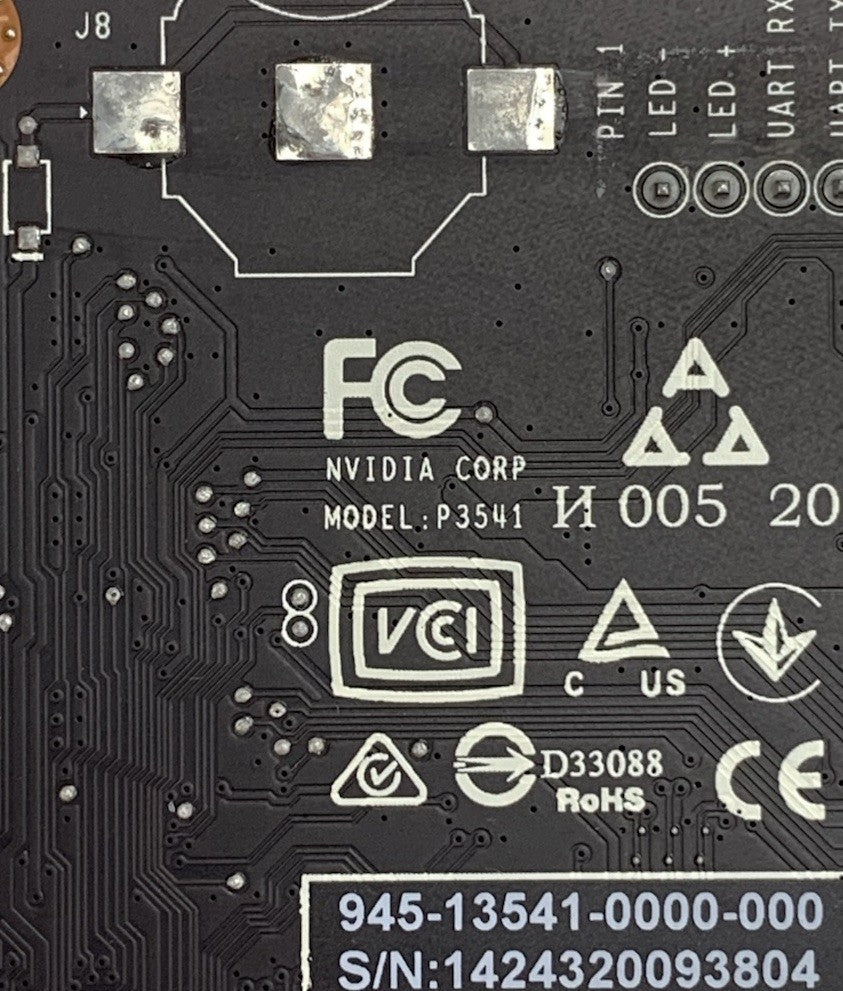 Nvidia P3541 Carrier Card - Untested7