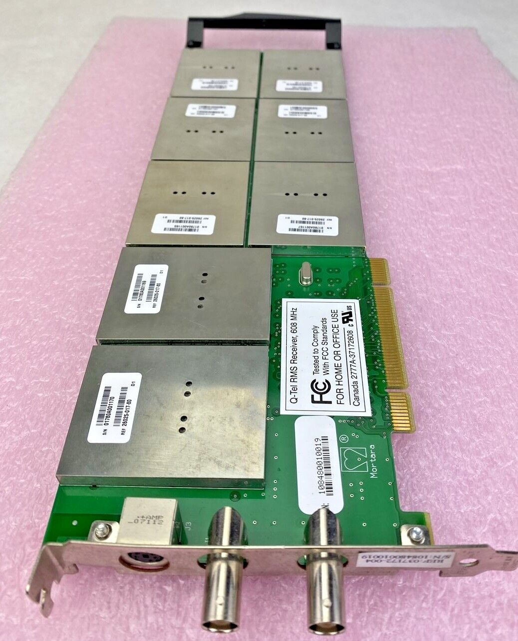 Welch Allyn Mortara 5525-017-01B Q-Tel RMS Receiver 608 MHz 26025-017-80