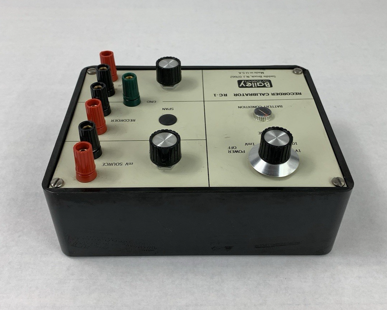 Bailey Instruments RC-1M Recorder Calibrator 1mV-1V Bailey RC1M Calibrator