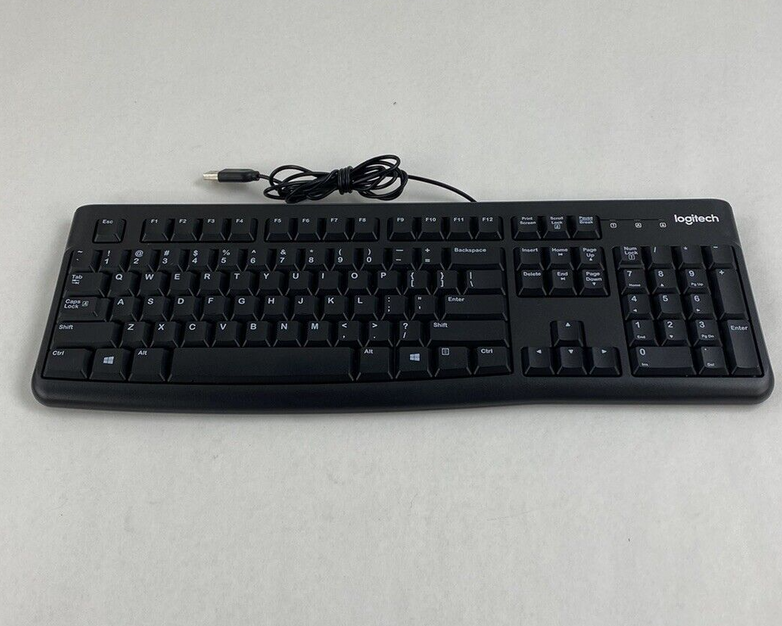 Logitech K120 YU0036 USB Keyboard Tested Lot of 3