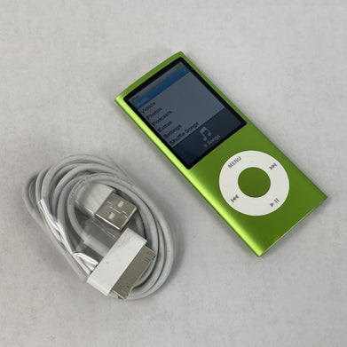 Apple iPod Nano 4th Gen A1285 16GB Green Version 1.0.4