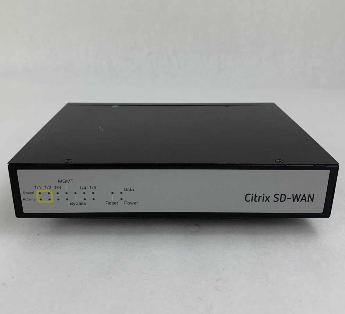 Citrix Systems NS-SDW-210 SD-WAN Tested Reset NO Antenna NO AC Adapter