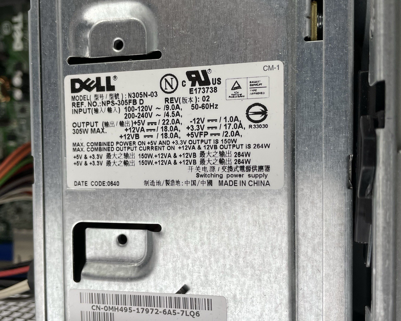 DELL Dimension Athlon E521 AMD 64 x2 3800+ GHz 2 GB RAM No HDD No OS