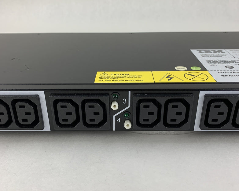 IBM 9306-RTP  Power Distribution Rack Mount Power Strip No Cord Untested