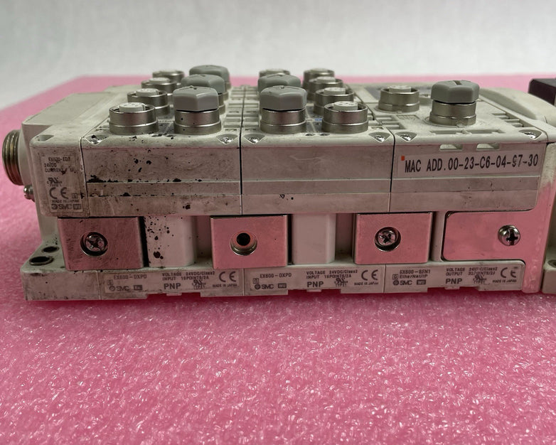 SMC SS5Y3-10S6EB32-06F-N7 Ethernet IP Manifold Assembly Untested