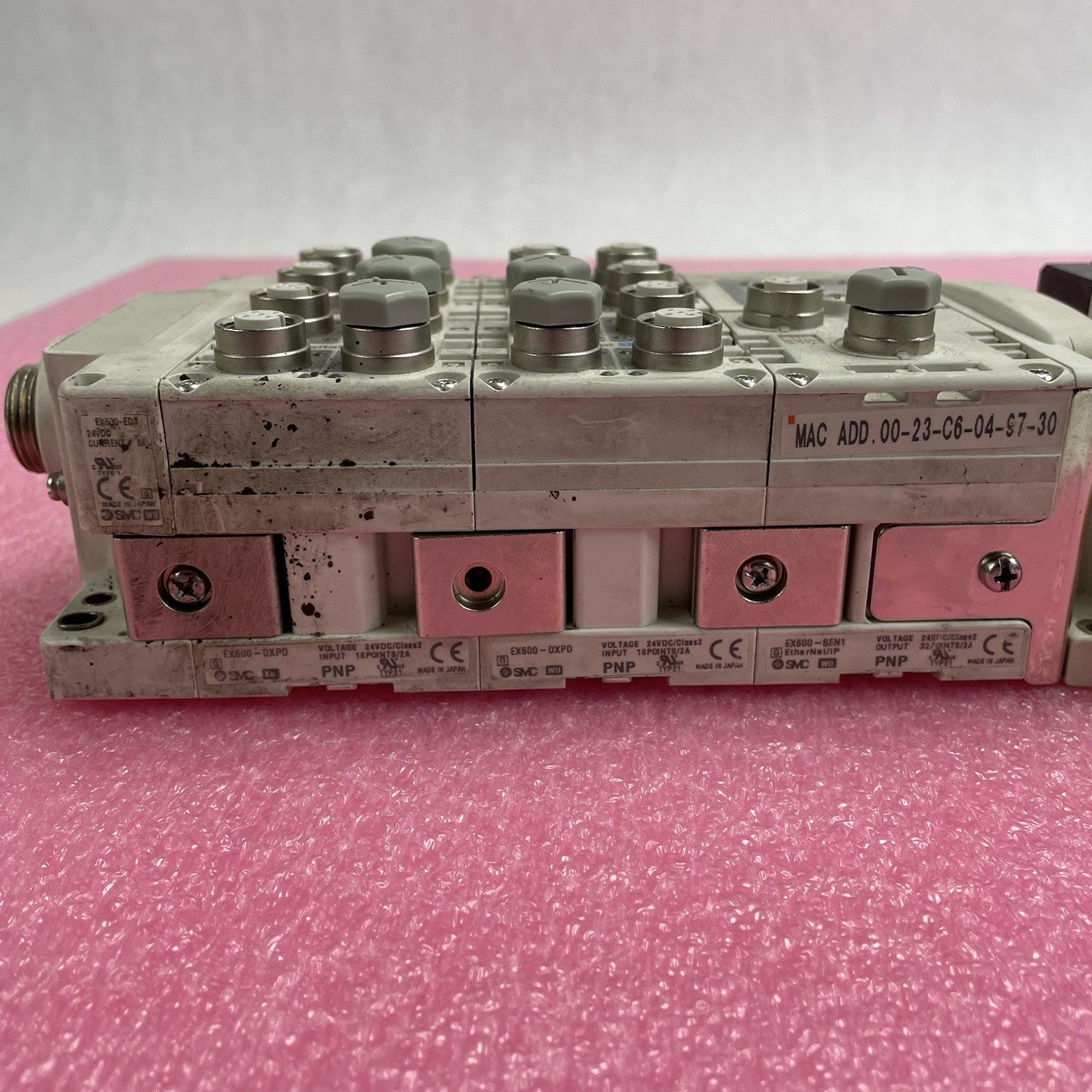SMC SS5Y3-10S6EB32-06F-N7 Ethernet IP Manifold Assembly Untested
