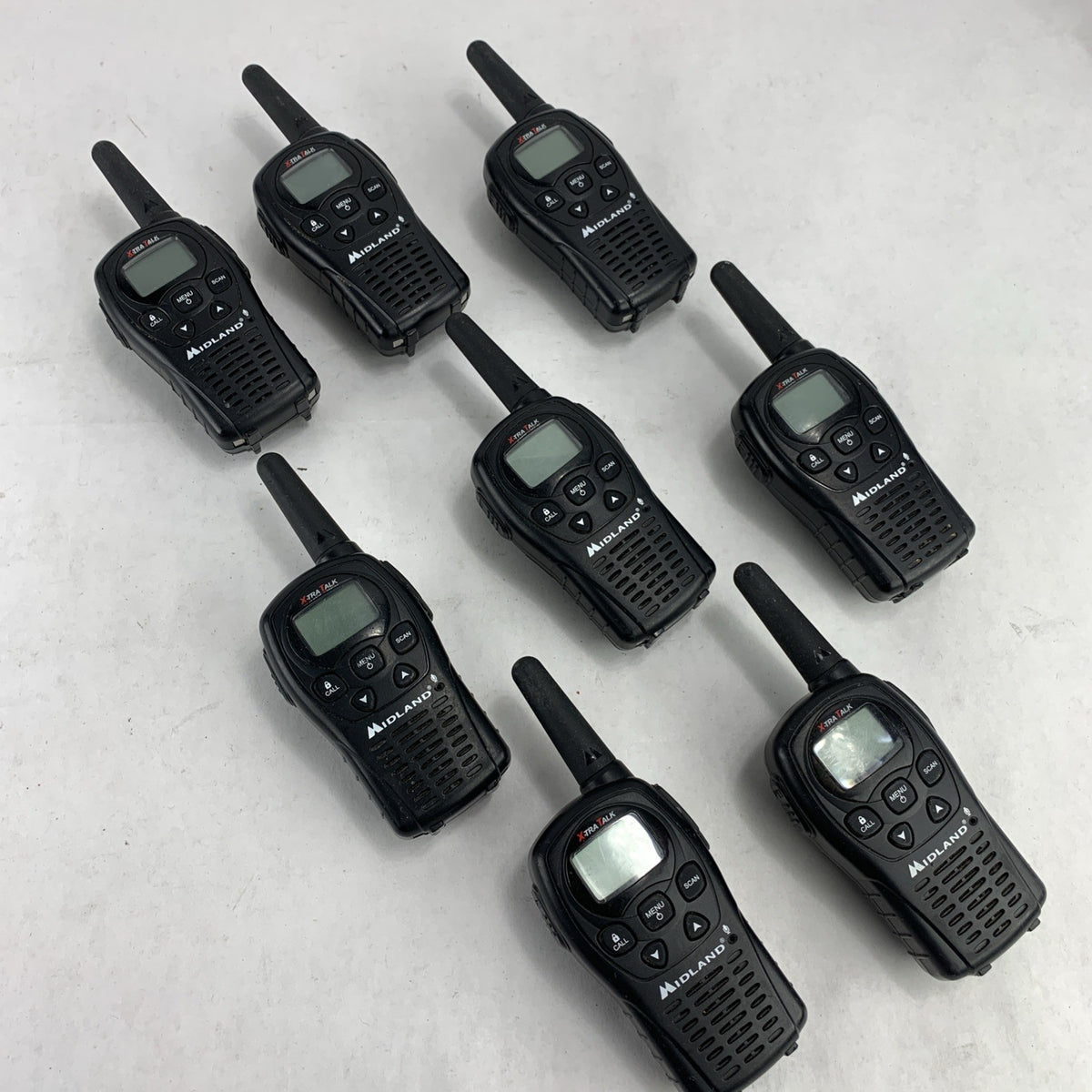 Midland Xtra Talk LXT500PA 22-Channel FRS GMRS Two-way Radio - Lot of 80