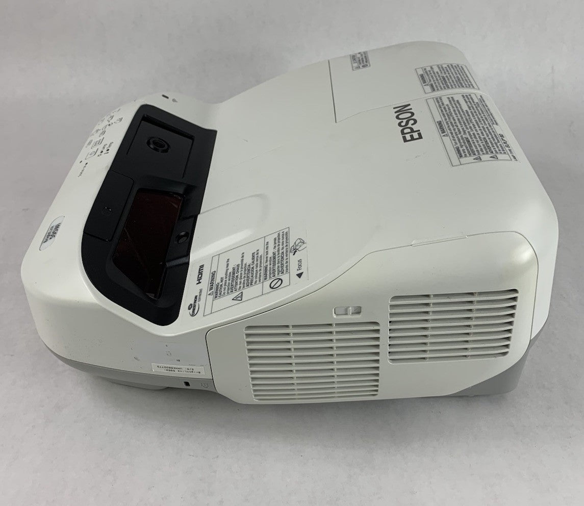 Epson H599A BrightLink 595Wi LCD Lamp Projector 3050 Lamp Hours No Remote4