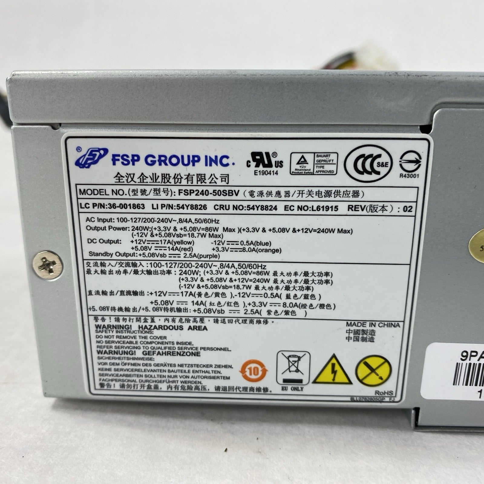FSP Group FSP240-50SBV Power Supply
