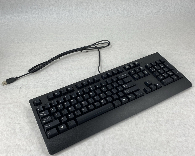 Lot of 4 Lenovo KBBH21 Traditional USB Wired Keyboards 00XH688