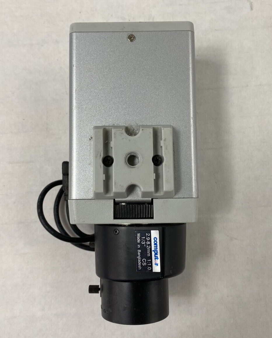 Ganz YCH-03A Color Camera with 1/3" 2.9-8.2mm 1:1.0 CS Lens For Parts or Repair