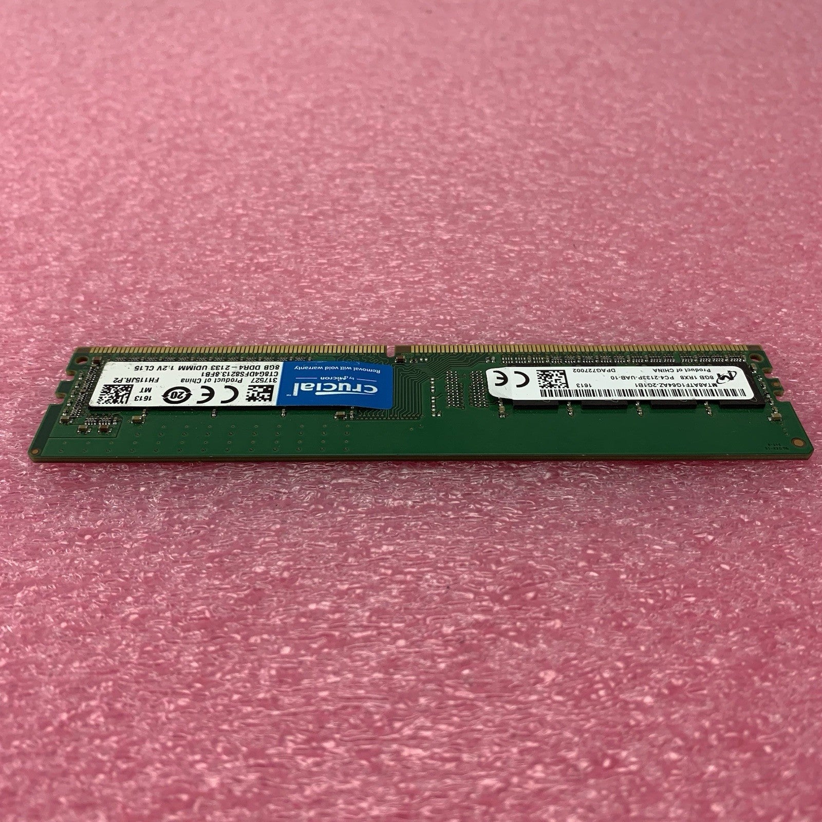 Micron Crucial MTA8ATF1G64AZ-2G1B1 PC4-2133P-UAB-10 8GB 1Rx8 Desktop Memory RAM3